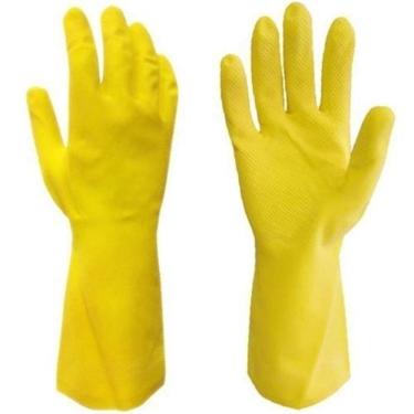 Imagem de Luva Latex Natural Flocos De Algodao T-9G I