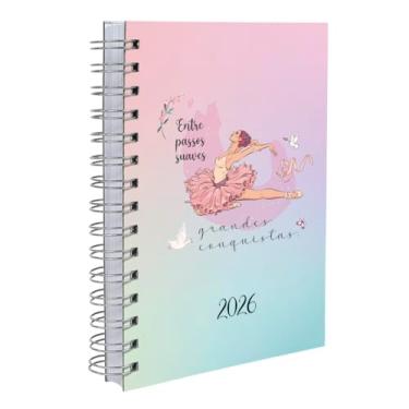 Imagem de Agenda 2026 Capa Dura Voalá Romantic Conquistas
