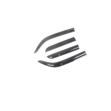 Imagem de GRJQRKHZ Defletor de janela lateral de carro para k&ia Soul 2014-2016 Weathershied viseira de porta vento sol proteção chuva janela lateral defletores de vento