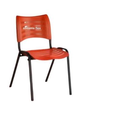 Imagem de cadeiras iso fixa desmontável empilhavel - recepção - sala de espera -