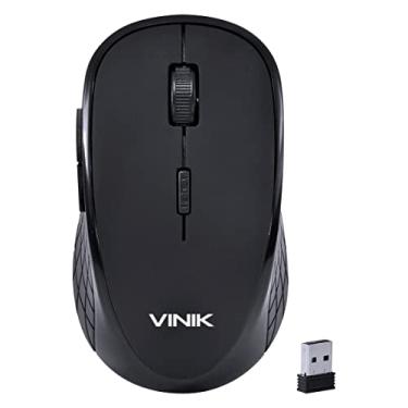 Imagem de MOUSE SEM FIO WIRELESS 2.4 GHZ DYNAMIC SILENT 1600 DPI CLIQUE SILENCIOSO - PRETO - SM200