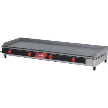 Imagem de Chapa A Gás Queimador Gaveta 150x48 Fg15 Croydon Chapa Para Lanches 150x48