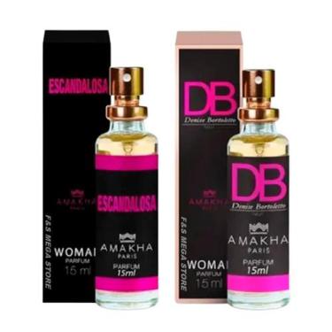 Imagem de Kit 2 Perfume Feminino Escandalosa Db Amakha Paris Bolsa