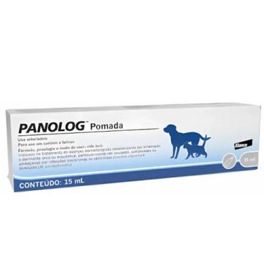 Imagem de Pomada Antiinflamatória Panolog 15ml Cães Gatos Elanco