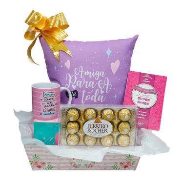 Imagem de Kit de Presente Para Amiga + Chocolate Ferrero Rocher com 12 - Sude, K