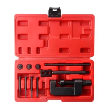 Imagem de Ysyqkn Kit de Ferramentas para Quebrar Correntes, Remover Elos de Corrente, Separador de Corrente Reforçado com Estojo para Transporte de Bicicletas.