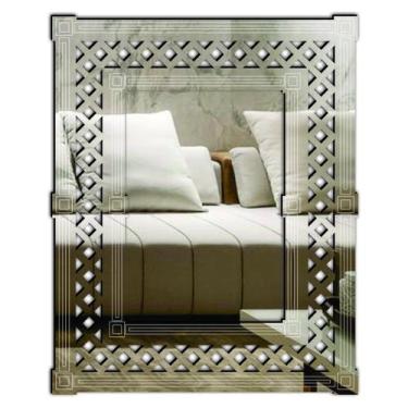 Imagem de Espelho Decorativo Veneziano Pegui  48X60Cm 3886 - Creatus