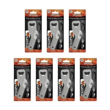 Imagem de Abridor Latas E Garrafas Inox Profissional, Kit 7 Un - Original