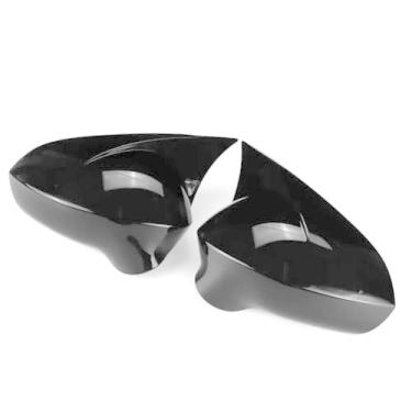 Imagem de Capa de espelho lateral retrovisor de carro, tampa de asa, invólucro de porta, acabamento ABS, para Seat Leon MK2 2009-2012 Ibiza MK4 2008-2017