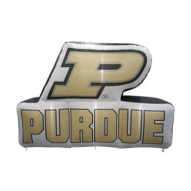 Imagem de FANMATS Mascote inflável NCAA Purdue Boilermakers - Display inflável autoinflável, ventilador e cordões embutidos, logotipo oficial da equipe - mostre seu espírito durante todo o ano
