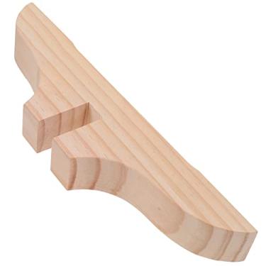 Imagem de CHILDWEET Base divisória de madeira para divisórias de ambientes internos, pés de tela de bambu para casa e escritório, suporte removível para painéis de privacidade no quarto e no escritório