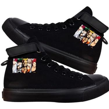 Imagem de Tênis de lona DHSPKN My Hero Academia Anime Deku Izuku Todoroki Cosplay Hip-Top, Anime 21, 5 US Women
