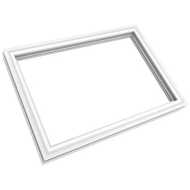 Imagem de Gaxeta de porta de freezer W10443316 atualizada compatível com geladeira Whirlpool, 72,5 cm x 58,4 cm W10571961 Substituição de vedação de porta de freezer serve para Amana, Kenmore, modelos