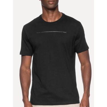 Imagem de Camiseta Aramis Masculina Estampa Icon Preta-Masculino