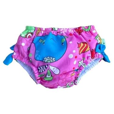 Imagem de Fralda de Banho Reutilizável para Piscina, Biquíni de Natação Infantil Oceania (12 a 18 Meses)
