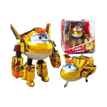 Imagem de Figura De Ação De Robô Anime Super Wings Grande Para Crianças, B