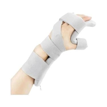 Imagem de Órtese Ortopédica Ajustável Para Mão E Punho, Tala Noturna Para Reabil