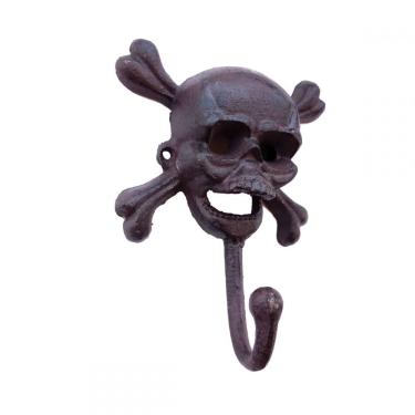 Imagem de Cabideiro em Metal com 1 Gancho Caveira