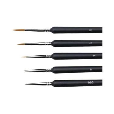 Imagem de Pincéis De Pintura Em Miniatura De Detalhe Fino Para Artistas 4/5/8/10
