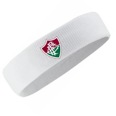 Imagem de Faixa Testeira Jogador Fluminense faixa cabelo, UNICO, Branco