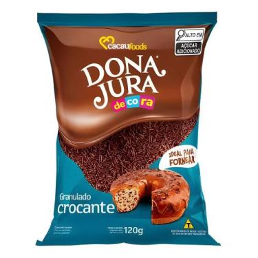 Imagem de Granulado Crocante 120g Cacaufood - Dona Jura