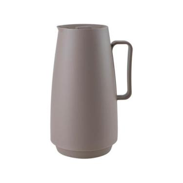 Imagem de Bule de Chá e Café de Plástico Bege 500ml Tramontina Exata, 500ml, Beg