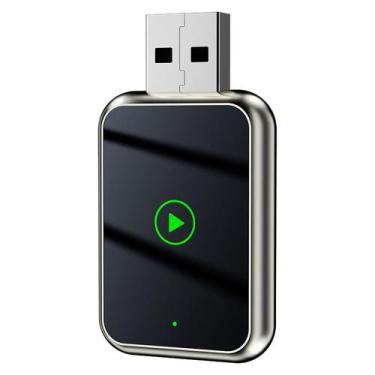 Imagem de Adaptador inteligente 2 em 1 sem fio Android Auto/CarPlay - yiweisai