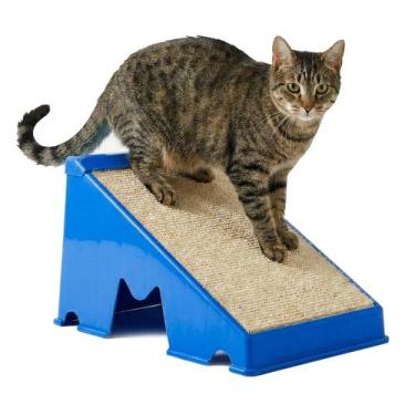 Imagem de Brinquedo Arranhador Para Gato Anti-estresse E Rampa Plástica Anti Str