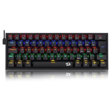 Imagem de Teclado Mecânico Gamer Redragon Fizz - ABNT2 - Iluminação Rainbow - Sw