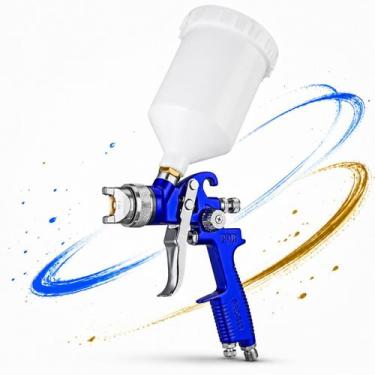 Imagem de Pro 550 Pistola Pintura HVLP Pneumática 600ML Bico 1,3MM PDR Gravidade