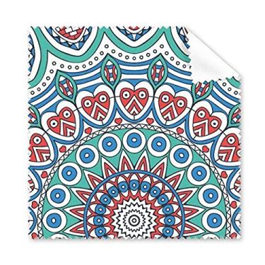Imagem de Pano de limpeza azul colorido Herat Art pano de limpeza tela de telefone limpador de óculos 5 peças