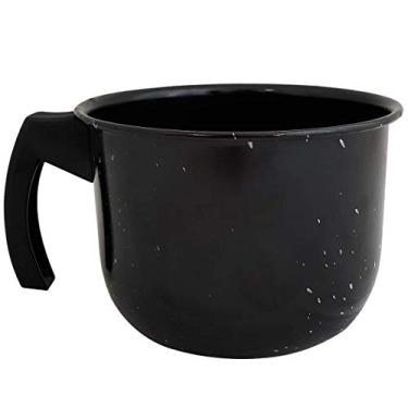 Imagem de Leiteira Caneca Esmaltada Jarra Para Leite Granitada 1,8L