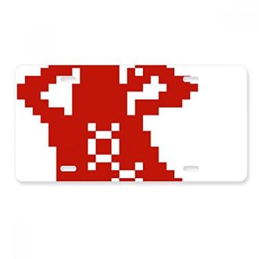 Imagem de DIYthinker Rússia Mosaico Feminino Cultura País Placa Decoração Carro Acessório de Aço Inoxidável