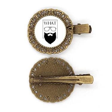 Imagem de Grampo de cabelo masculino para óculos com problemas de barba