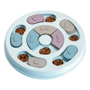 Imagem de Brinquedo comedouro interativo para cães e gatos (azul)