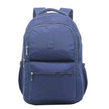 Imagem de Mochila Tactel Nylon Amassadinho Crinkle Básica Feminina Masculina