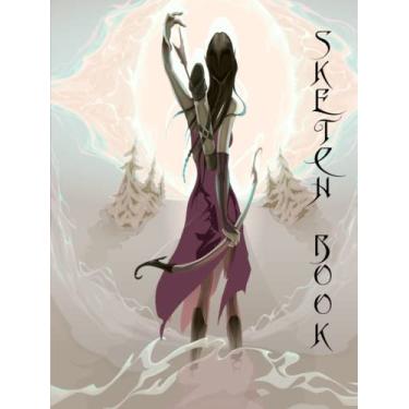 Imagem de SKETCH BOOK: anime style Hardcover for Teen Girls/Sketch Book Journals/Comic Manga Anime Sketchbook for Otaku & Anime lovers ( Large size 8.25x11 in /120 pages ) /(hardcover)