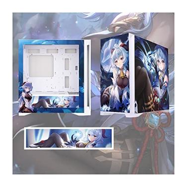 Imagem de Gabinete Gamer Gaming Case,Mid-Tower PC Gaming Case E-ATX/ATX/M-ATX/ITX - Front I/O USB 3.0 Port - Push Pull Tempered Glass - Unique Chassis Appearance Package