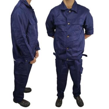 Imagem de Conjunto Uniforme Profissional EPI Construçao Segurança do Trabalho Ob