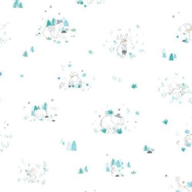 Imagem de Papel de Parede Tartine et Chocolat 4 Infantil Azul 36230601TC - LUTEC