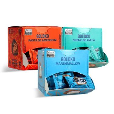 Imagem de Combo misto bombons 3 sabores zero adição de açúcares  18 bombons por 