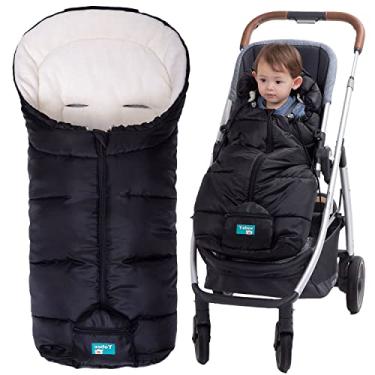 Imagem de Yobee Protetor de Pés para Carrinho de Bebê Quente de Inverno Universal, Saco de Bunting Quente para Caminhada Ao Ar Livre para A Maioria Dos Carrinhos, Carrinhos de Bebê, Corredores, Carrinho de Dormir À Prova D'Água À Prova de Inverno, Cobertor de Bebê