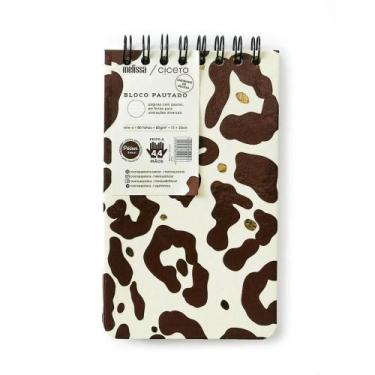 Imagem de Bloco Cícero Wire-O Pautado 12X20 Melissa Onça - Cicero