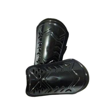 Imagem de Caneleira de Futebol Angels Diver Jr Infantil, Unico, Preto