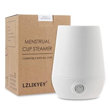 Imagem de LZLIKYEY Vaporizador Esterilizador De Copo Menstrual, 3 Em 1 Para Limpar, Secar E Armazenar Seu Copo Menstrual - Sem Vazamentos - 99,9% Limpo, Adequado Para Qualquer Copo