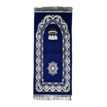 Imagem de Tapete de oração infantil Namaz Tapete islâmico muçulmano Gebetsteppich Salah Slalat Sajadah Sajda Sajjadah Presente