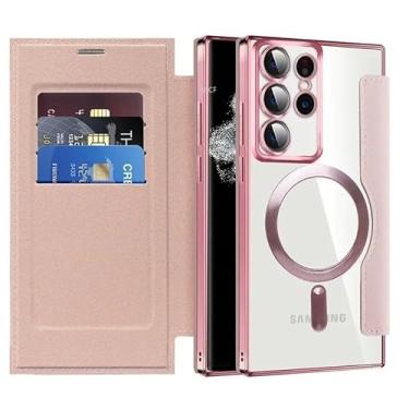 Imagem de Capa Case Galaxy FlipCard Proteção Frontal (Rosa, Samsung S24 Plus)