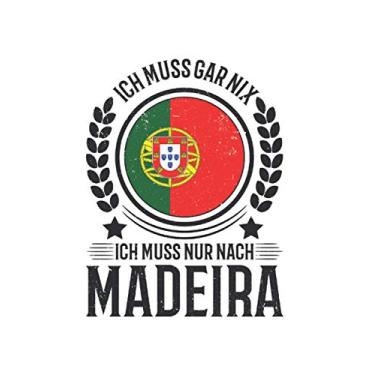 Imagem de Madeira Reise Notizbuch: Portugal Urlaub Reise Geschenk / 6x9 Zoll / 120 gepunktete Seiten