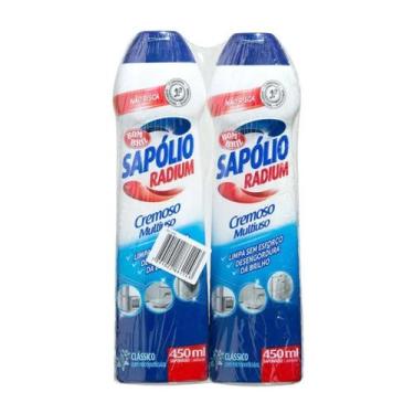 Imagem de Saponáceo Sapólio Radium Pack com 2 Unidades 450ml Cada - Bombril