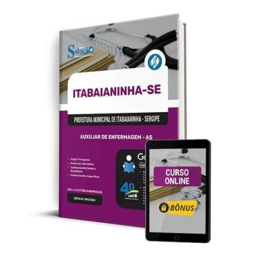 Imagem de Apostila Prefeitura de Itabaianinha - SE 2024 - Auxiliar de Enfermagem